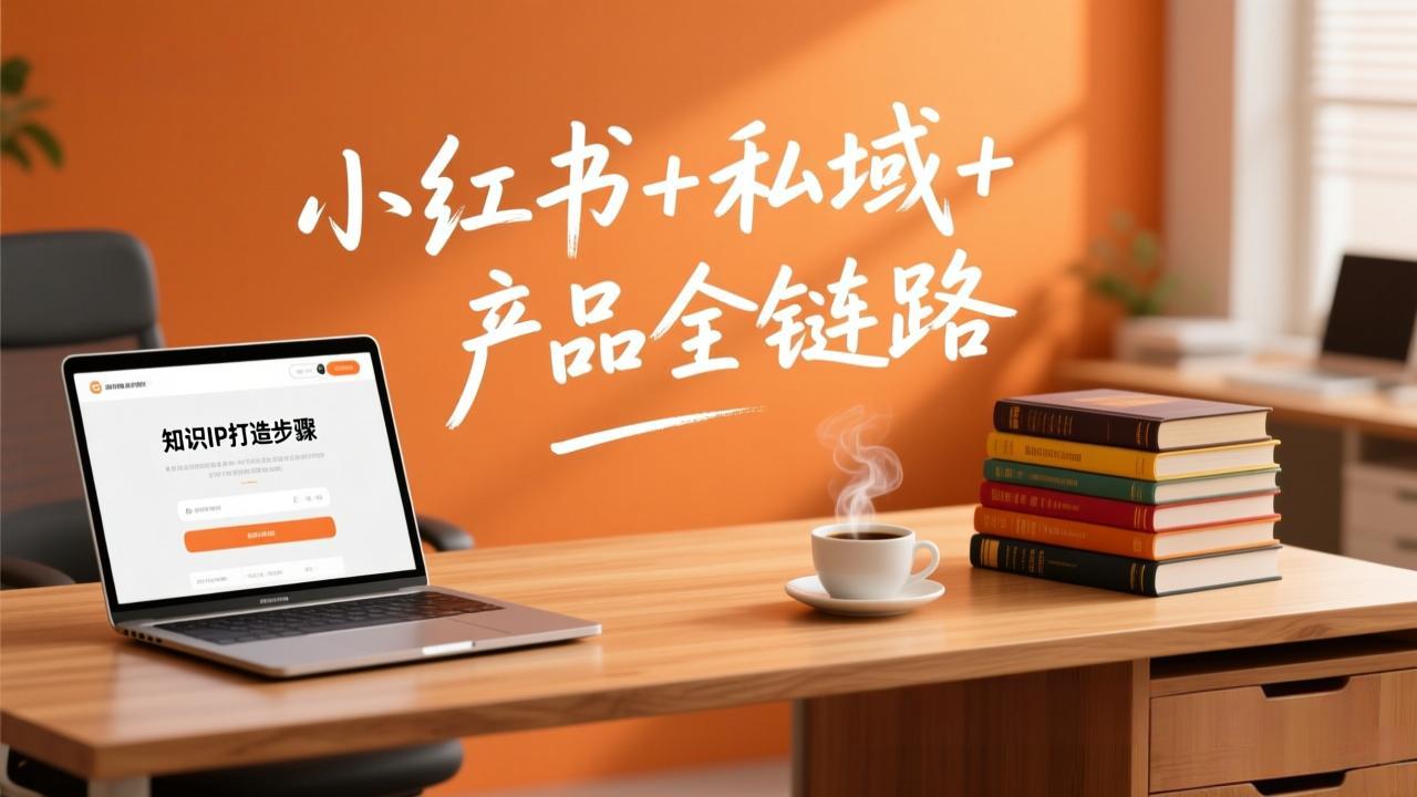 个人IP系统变现课2026，小红书+私域+产品全链路，手把手教你打造年入百万的知识IP|网创挖金社