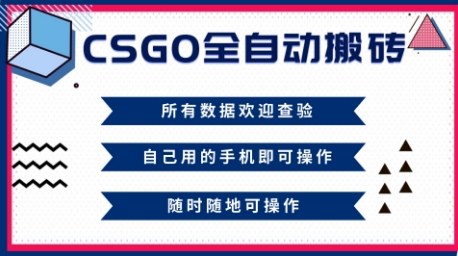 CSGO全自动搬砖,年底钱回家好项目,当天可拿到结果,新手小白轻松月入1W+【揭秘】|网创挖金社