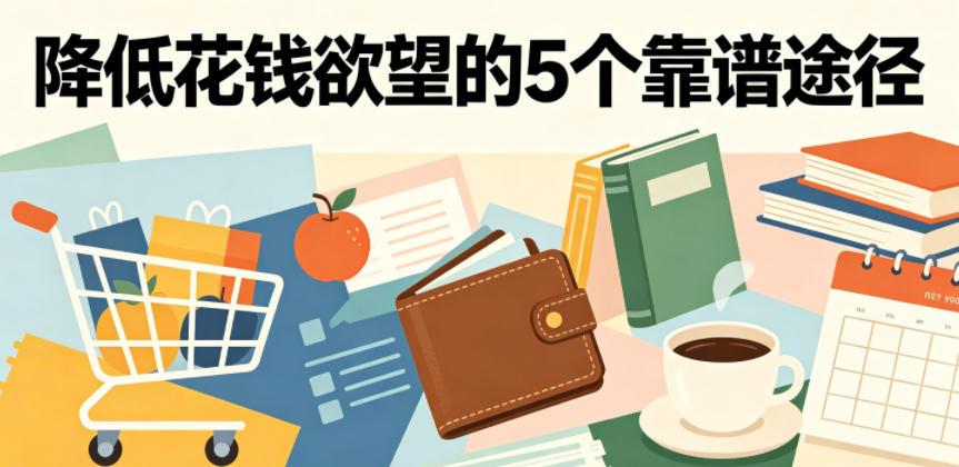付费文章：降低花钱欲望的5个靠谱途径|网创挖金社
