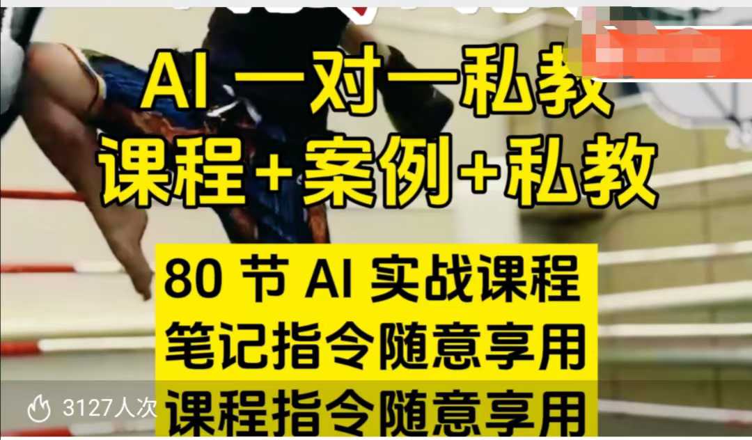 AI指令实战课，课程+案例，80节AI实战课程，笔记指令随意享用，课程指令随意享用(更新26年3月)|网创挖金社