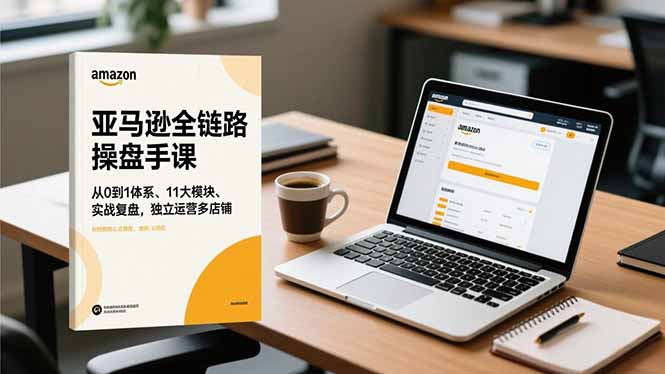 亚马逊全链路操盘手课，从0到1体系、11大模块、实战复盘，独立运营多店铺|网创挖金社