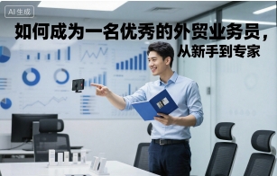 如何成为一名优秀的外贸业务员，从新手到专家|网创挖金社