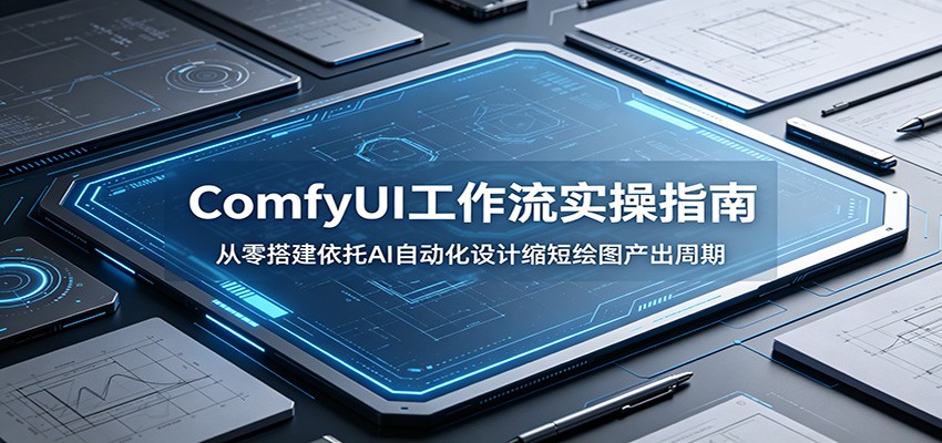 ComfyUI 工作流实操指南：从零搭建依托AI自动化设计缩短绘图产出周期|网创挖金社