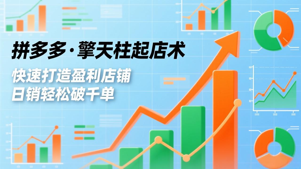 拼多多·擎天柱起店术3.0(更新|网创挖金社