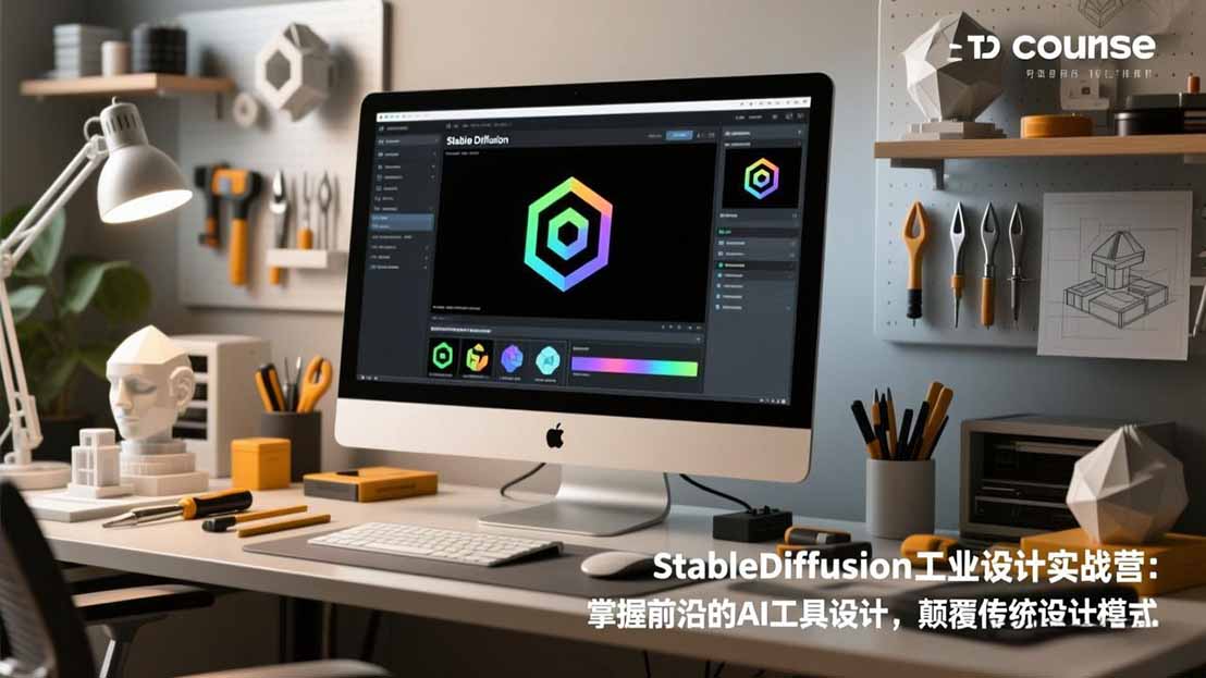 StableDiffusion工业设计实战营：掌握前沿的AI工具设计，颠覆传统设计模式|网创挖金社