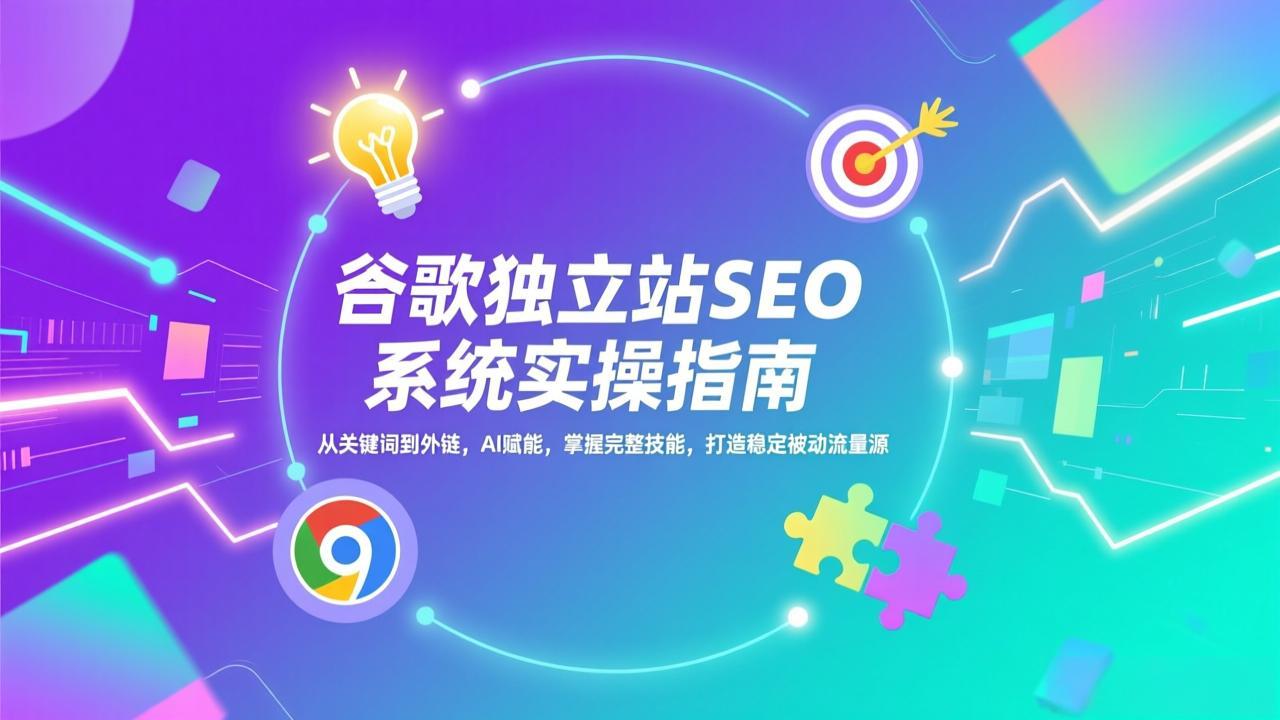 谷歌独立站SEO系统实操(更新|网创挖金社