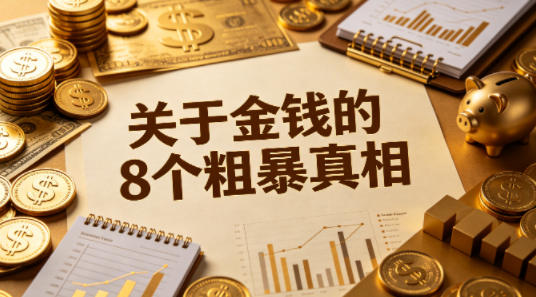 某公众号付费文章：关于金钱的8个粗暴真相|网创挖金社
