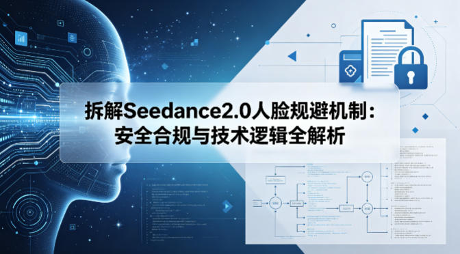 拆解Seedance2.0人脸规避机制：安全合规与技术逻辑全解析|网创挖金社