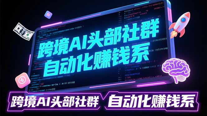 跨境AI头部社群前沿精选：聚焦可落地的AI实战经验，快速构建你的自动化赚钱系|网创挖金社