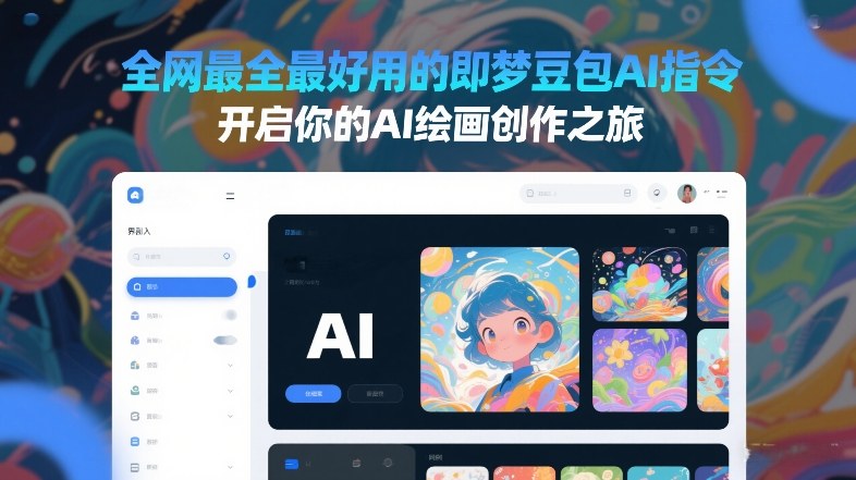 全网最全最好用的即梦豆包AI指令,开启你的AI绘画创作之旅|网创挖金社