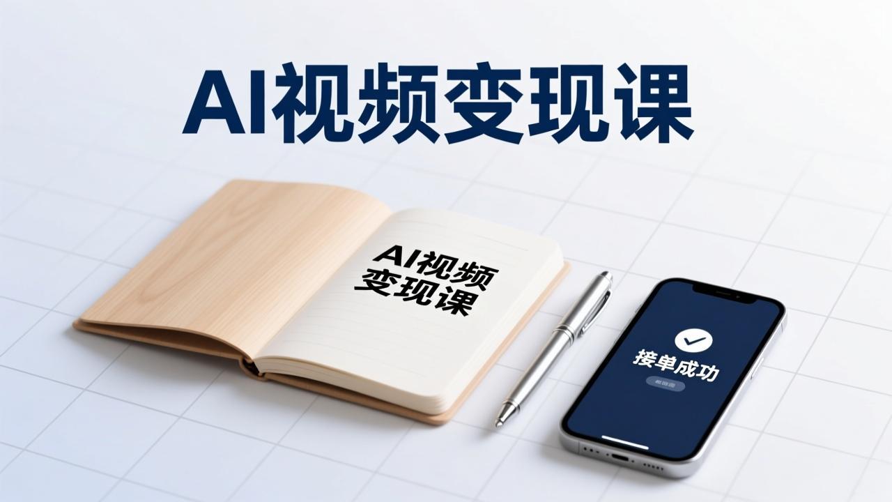 AI视频变现课，学完即可创作短片、接商单，实现副业增收，单项目报价可达千元|网创挖金社
