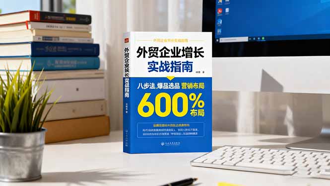 外贸企业增长实战指南，八步法、爆品选品、营销布局，业绩增长300%|网创挖金社
