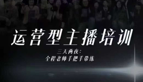婉婉运营型主播培训线下课，主播四大能力，十小时线下录像+字幕，内容比线上课干|网创挖金社
