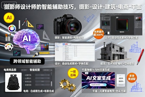 摄影师设计师的智能辅助技巧，摄影-设计-建筑-电商-平面|网创挖金社