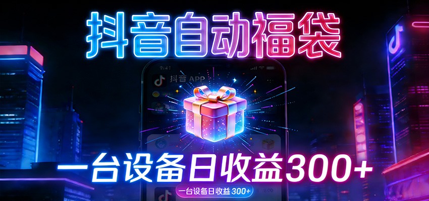 全自动抢福袋神器：24小时不停歇，日产出500＋|网创挖金社