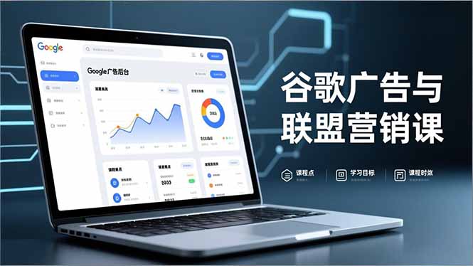 谷歌广告与联盟营销课,防关联注册、退款指南、流量追踪,全链路实战,月收益达5000美元+|网创挖金社