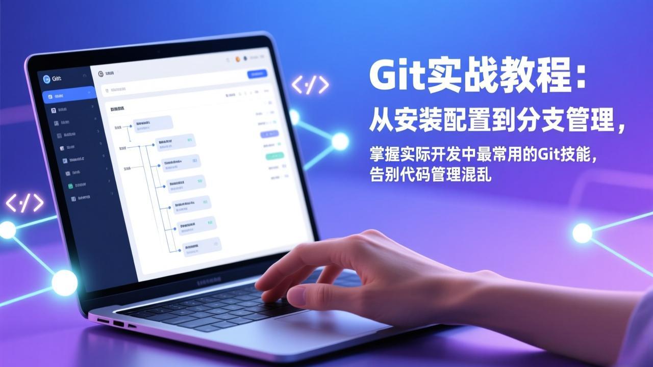 Git实战教程：从安装配置到分支管理，掌握实际开发中最常用的Git技能，告别代码管理混乱|网创挖金社