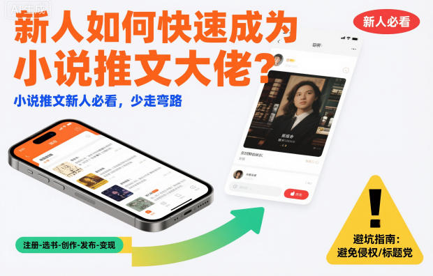 新人如何快速成为小说推文大佬？小说推文新人必看，少走弯路|网创挖金社