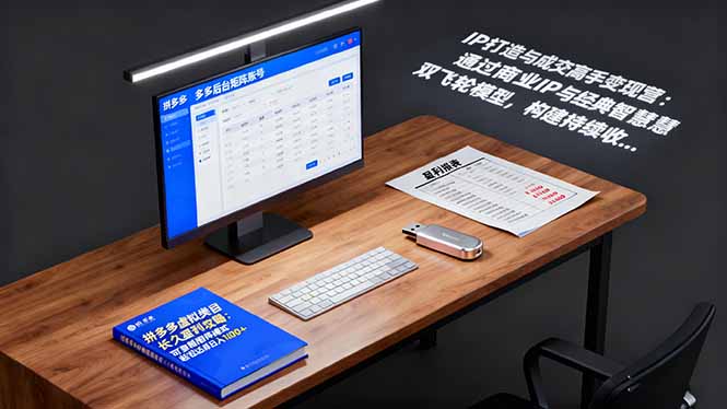 IP打造与成交高手变现营:通过商业IP+经典智慧双飞轮模型 构建持续收钱系统|网创挖金社