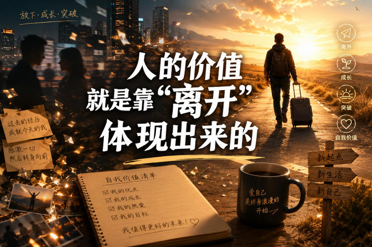 付费文章：人的价值就是靠“离开”体现出来的|网创挖金社