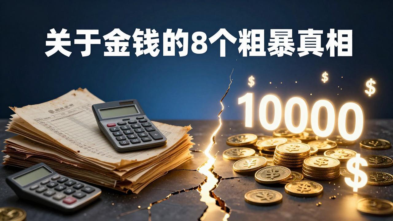 付费文章：关于金钱的 8 个粗暴真相，彻底重塑你的赚钱思维与财富认知|网创挖金社