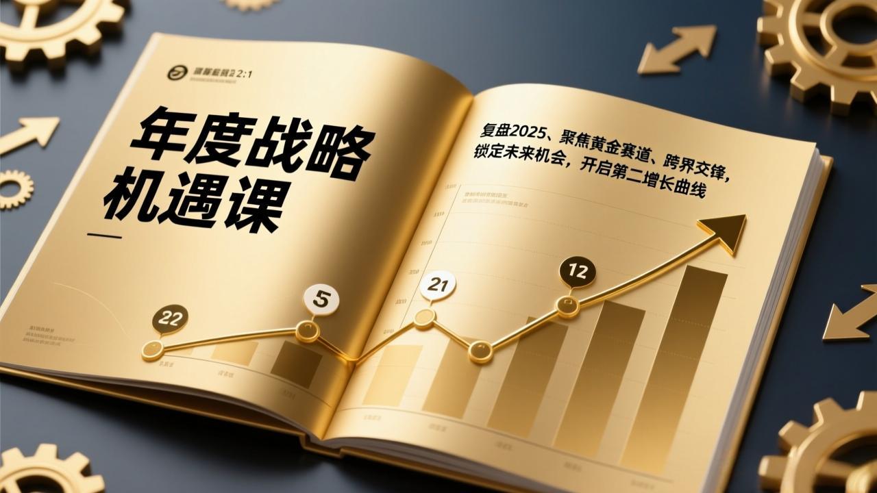 年度战略机遇课，复盘2025、聚焦黄金赛道、跨界交锋，锁定未来机会，开启第二增长曲线|网创挖金社