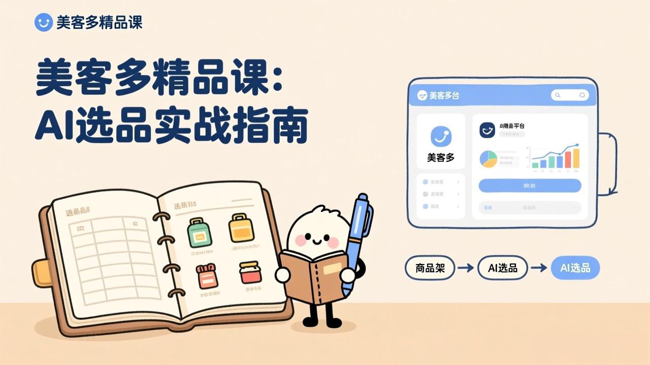 AI+美客多精品课,工具实操、数据选品、AI优化,新手也能快速上手,月入5000+美元|网创挖金社