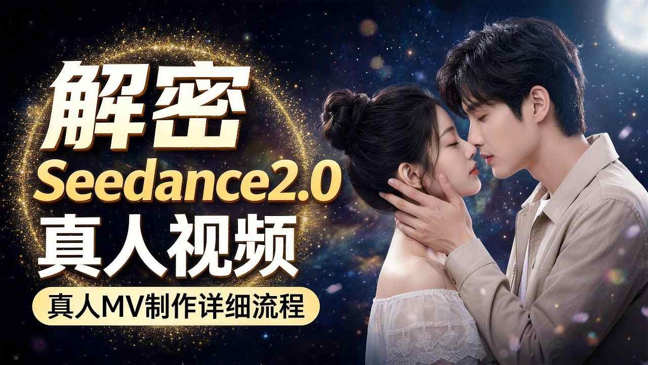 Seedance 2.0解密教程：零基础制作真人MV全流程|网创挖金社