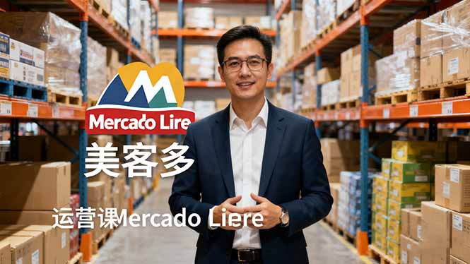 2025美客多Mercado Libre运营课：账号注册/产品上传/促销活动/自发货模式|网创挖金社